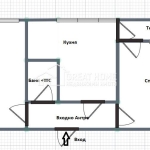 Тристаен апартамент в Търговище, Запад 1 - 66 кв.м за 1237 €/кв.м - Снимка #1