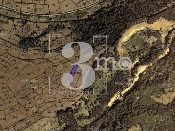 Парцел в с. Бистрица, Област София-град - 1497 кв.м за 45 €/кв.м - Снимка #1