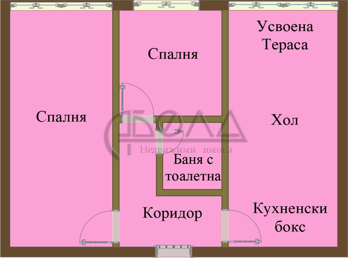 Тристаен апартамент в София, Полигона - 75 кв.м за 1867 €/кв.м - Снимка #1