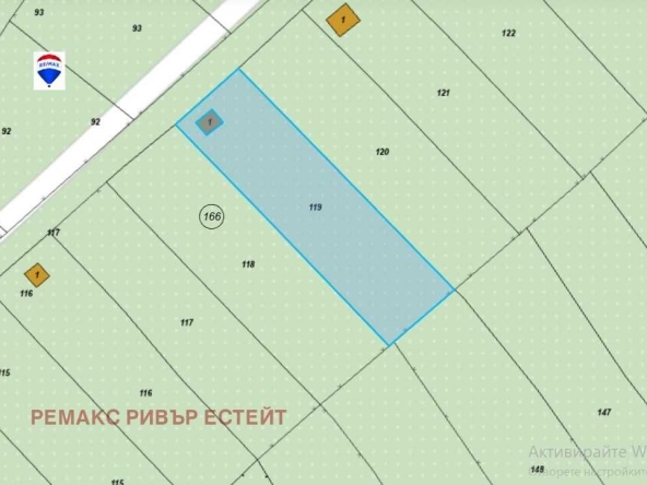 Парцел в Русе, в.з. Русофили - 521 кв.м за 11 €/кв.м - Снимка #1