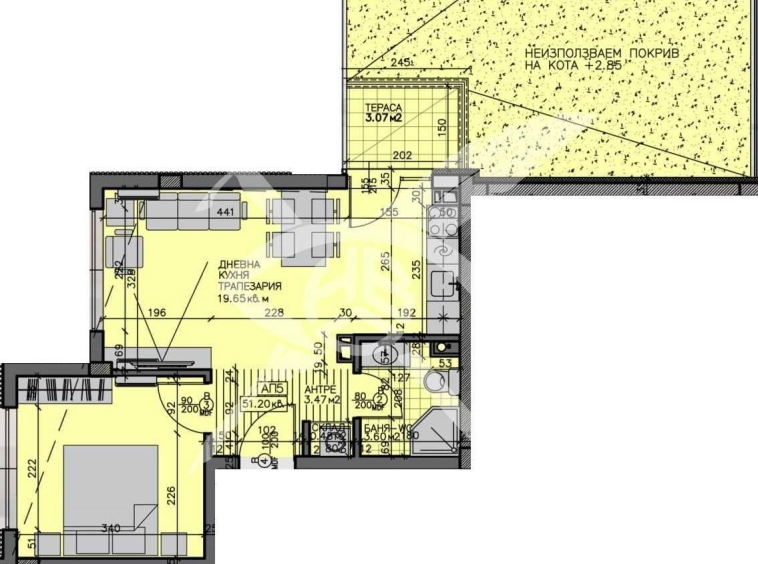 Двустаен апартамент в Бургас, Меден рудник - зона А - 86 кв.м за 872 €/кв.м - Снимка #1