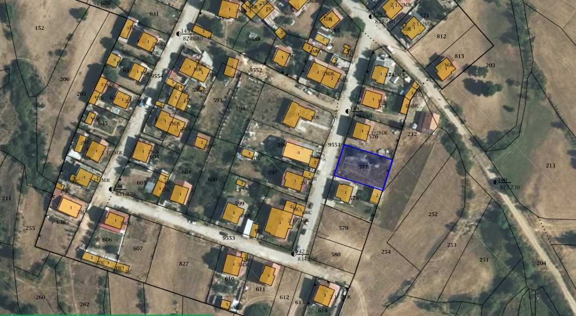 Парцел в Велинград - 571 кв.м за 36 €/кв.м - Снимка #1