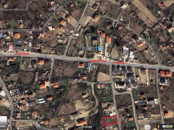 Парцел в Варна, м-т Боровец - юг - 733 кв.м за 119 €/кв.м - Снимка #1