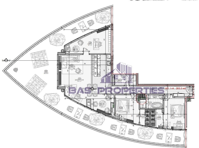 Четиристаен апартамент в София, Манастирски ливади - 308 кв.м за 1400 €/кв.м - Снимка #1