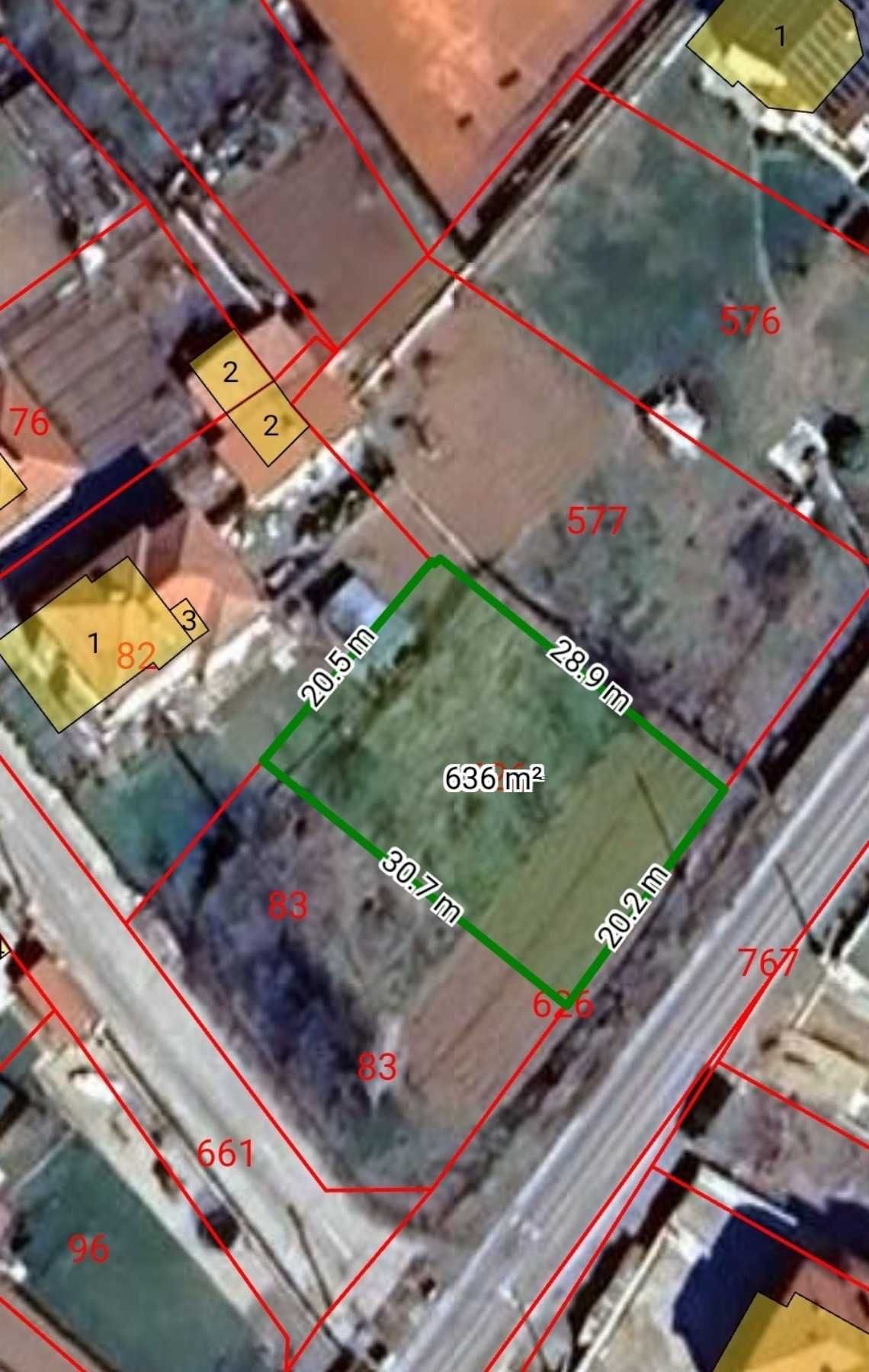 Парцел в Благоевград, Широк център - 635 кв.м за 103 €/кв.м - Снимка #1