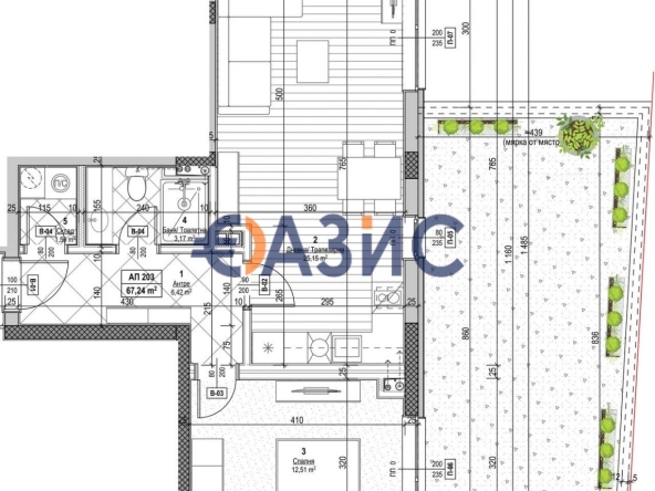 Двустаен апартамент в Несебър - 112 кв.м за 2143 €/кв.м - Снимка #1