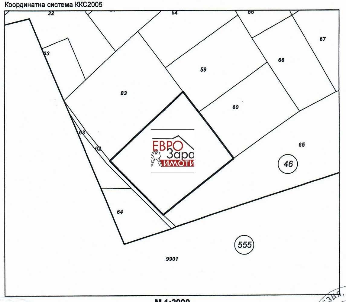 Парцел в с. Загоре, Област Стара Загора - 5400 кв.м за 7 €/кв.м - Снимка #1