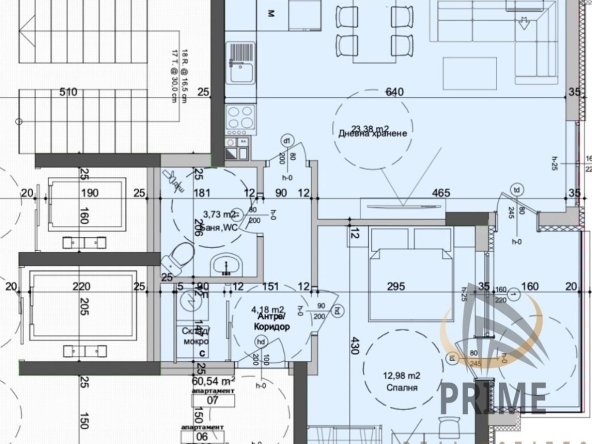Двустаен апартамент в Бургас, Славейков - 71 кв.м за 1381 €/кв.м - Снимка #1