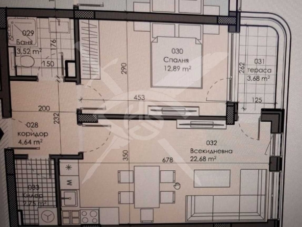 Двустаен апартамент в София, Зона Б-19 - 70 кв.м за 2500 €/кв.м - Снимка #1