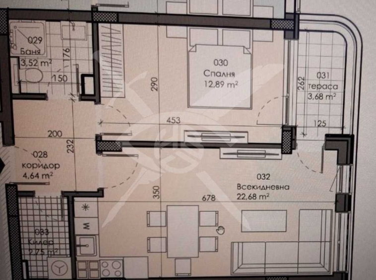 Двустаен апартамент в София, Зона Б-19 - 70 кв.м за 2500 €/кв.м - Снимка #1