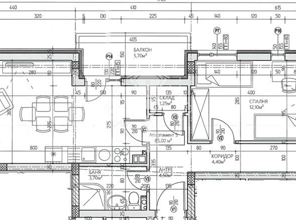 Тристаен апартамент в Пловдив, Младежки Хълм - 116 кв.м за 944 €/кв.м - Снимка #1