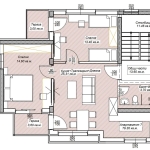 Тристаен апартамент в Петрич - 92 кв.м за 434 €/кв.м - Снимка #1