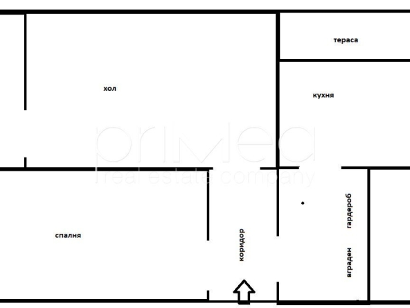 Двустаен апартамент в Бургас, Меден рудник - зона В - 75 кв.м за 1380 €/кв.м - Снимка #1