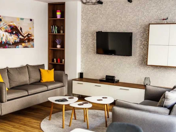 Дава се под наем Едностаен апартамент в Пловдив, Беломорски - 57 кв.м за 163.2 € - Снимка #1