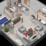 Тристаен апартамент в София, Младост 3 - 106 кв.м за 1595 €/кв.м - Снимка #1