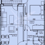 Двустаен апартамент в Пловдив, Кършияка - 63 кв.м за 1413 €/кв.м - Снимка #1