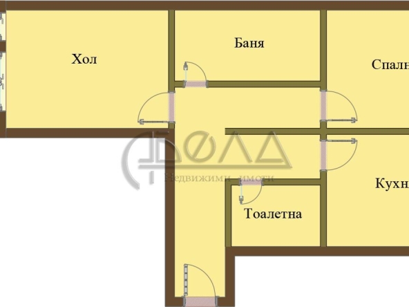 Двустаен апартамент в София, Сухата река - 62 кв.м за 2000 €/кв.м - Снимка #1