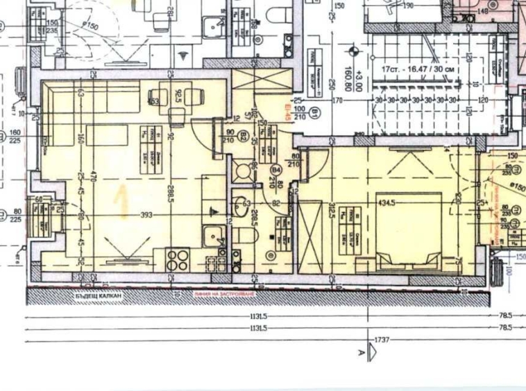 Дава се под наем Двустаен апартамент в Пловдив, Съдийски - 70 кв.м за 110500 € - Снимка #1