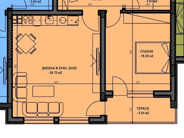 Двустаен апартамент в Пловдив, Остромила - 81 кв.м за 933 €/кв.м - Снимка #1
