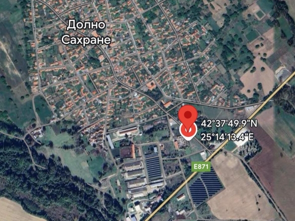 Парцел в с. Долно Сахране, Област Стара Загора - 2200 кв.м за 49 €/кв.м - Снимка #1