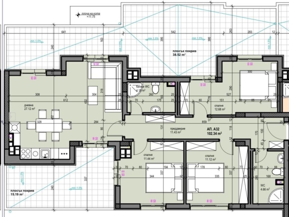 Четиристаен апартамент в София, Зона Б-5-3 - 174 кв.м за 1868 €/кв.м - Снимка #1
