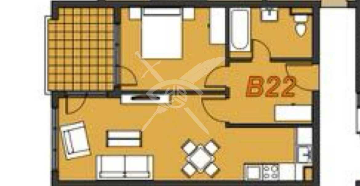 Двустаен апартамент в Ахелой - 85 кв.м за 564 €/кв.м - Снимка #1