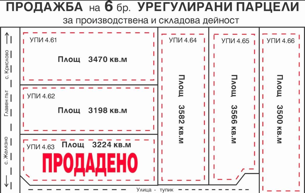Парцел в с. Войводиново, Област Пловдив - 3198 кв.м за 1 €/кв.м - Снимка #1