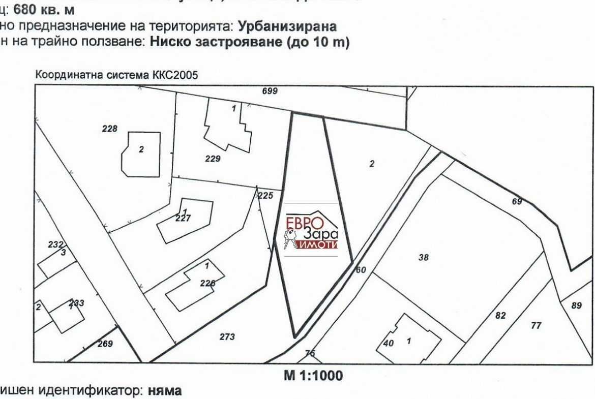 Парцел в с. Сулица, Област Стара Загора - 680 кв.м за 25 €/кв.м - Снимка #1