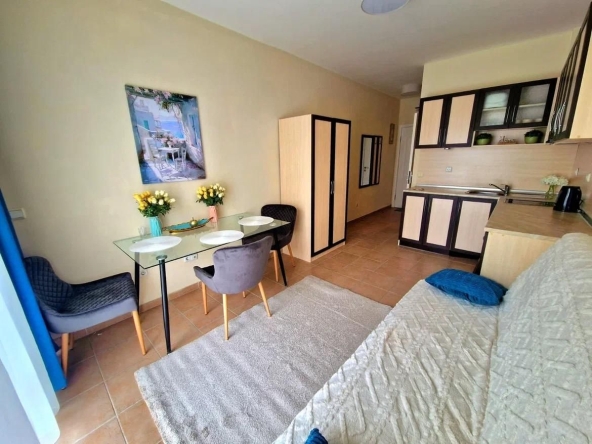 Едностаен апартамент в с. Равда, Област Бургас - 37 кв.м за 1487 €/кв.м - Снимка #1