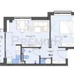 Двустаен апартамент в София, Кръстова вада - 66 кв.м за 3258 €/кв.м - Снимка #1