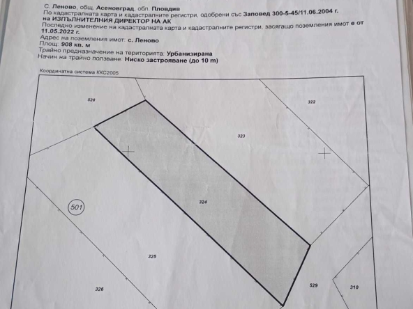 Парцел в Пловдив, Старият град - 908 кв.м за 9 €/кв.м - Снимка #1