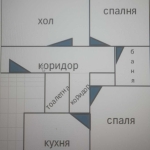 Тристаен апартамент в Монтана, Жерави - 117 кв.м за 1082 €/кв.м - Снимка #1