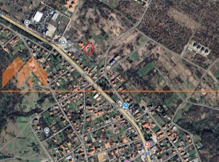 Парцел в с. Приселци, Област Варна - 3619 кв.м за 30 €/кв.м - Снимка #1