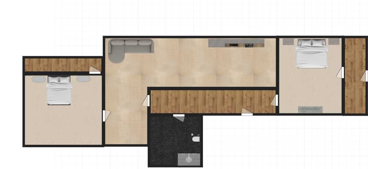Тристаен апартамент в Пловдив, Гагарин - 82 кв.м за 905 €/кв.м - Снимка #1