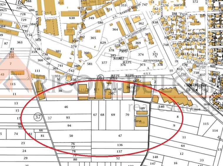 Парцел в Аксаково - 11005 кв.м за 26 €/кв.м - Снимка #1