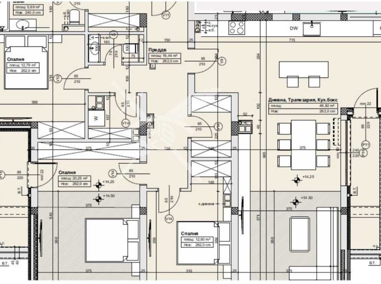 Многостаен апартамент в Пловдив, Остромила - 189 кв.м за 1200 €/кв.м - Снимка #1