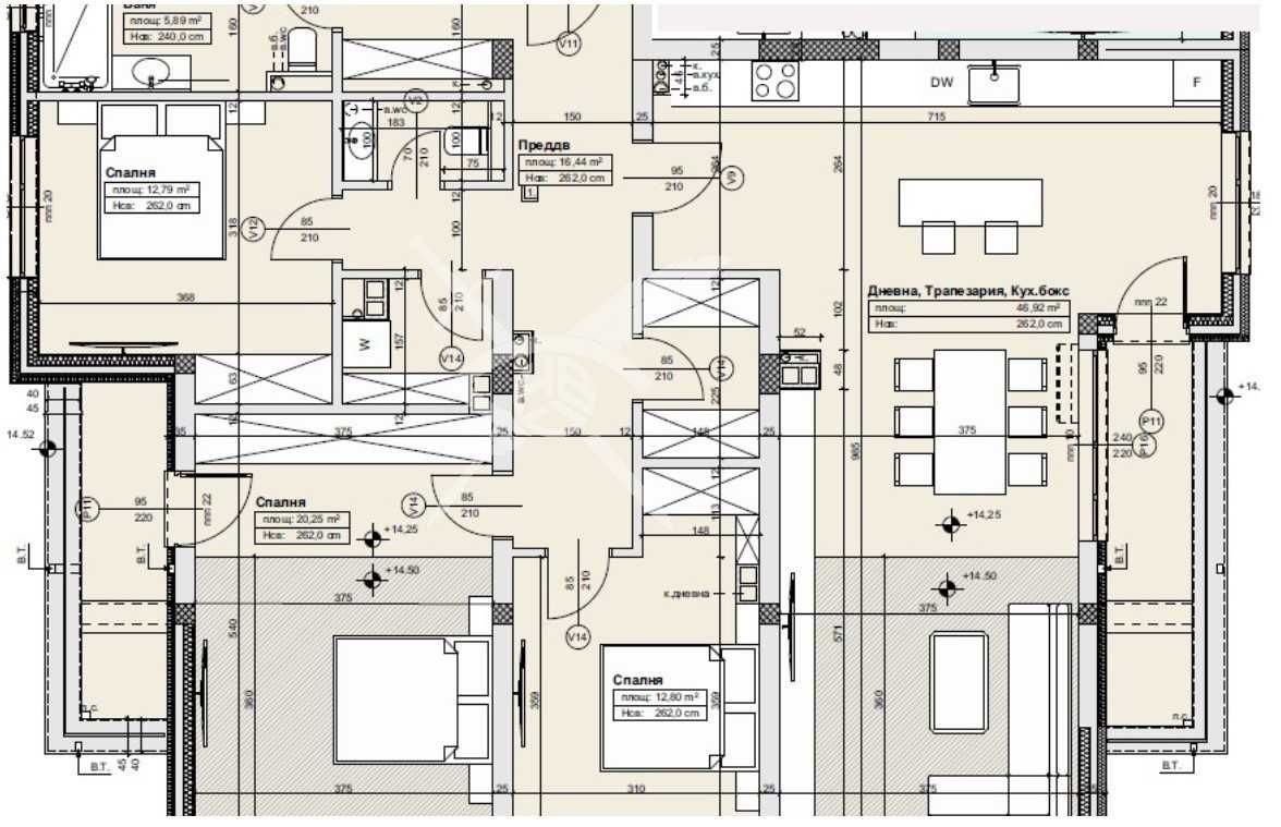Многостаен апартамент в Пловдив, Остромила - 189 кв.м за 1200 €/кв.м - Снимка #1