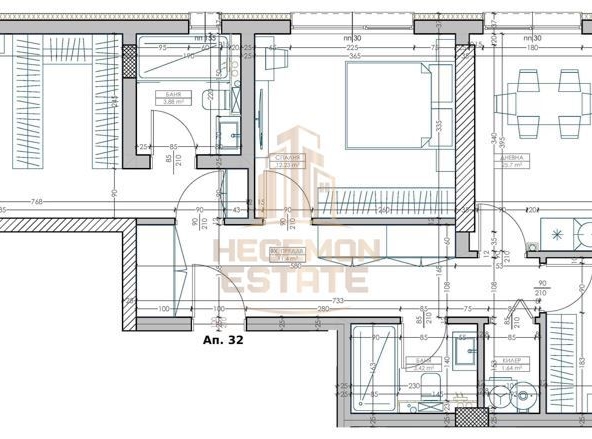 Четиристаен апартамент в Варна, Младост 1 - 144 кв.м за 655 €/кв.м - Снимка #1