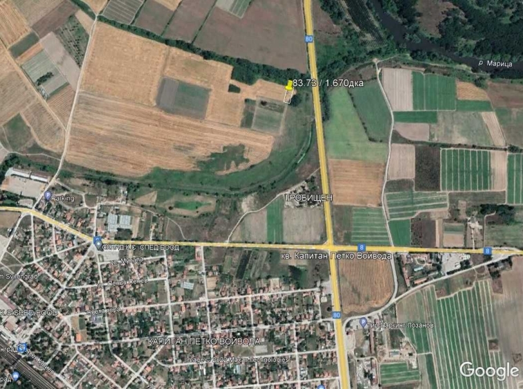 Парцел в Свиленград - 1670 кв.м за 4 €/кв.м - Снимка #1