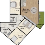 Четиристаен апартамент в Пловдив, Тракия - 139 кв.м за 1054 €/кв.м - Снимка #1