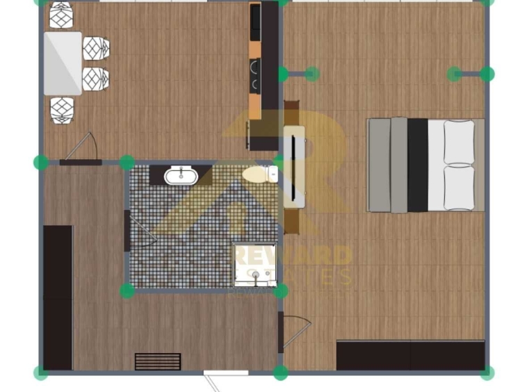 Двустаен апартамент в София, Сухата река - 45 кв.м за 2000 €/кв.м - Снимка #1