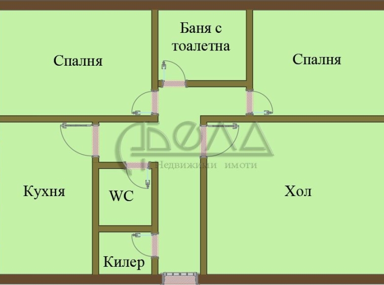 Тристаен апартамент в София, Борово - 76 кв.м за 1961 €/кв.м - Снимка #1