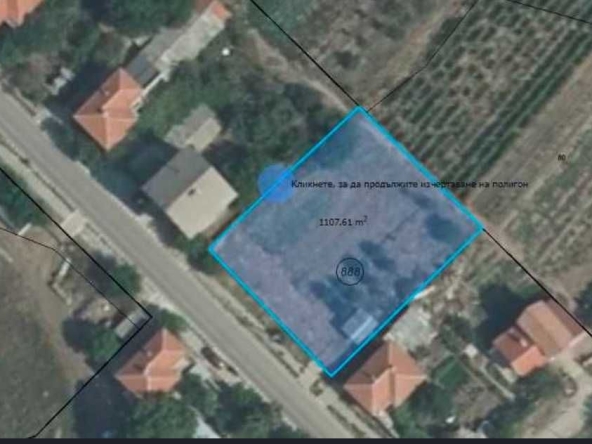 Парцел в Пловдив, Марица Север - 1107 кв.м за 92 €/кв.м - Снимка #1