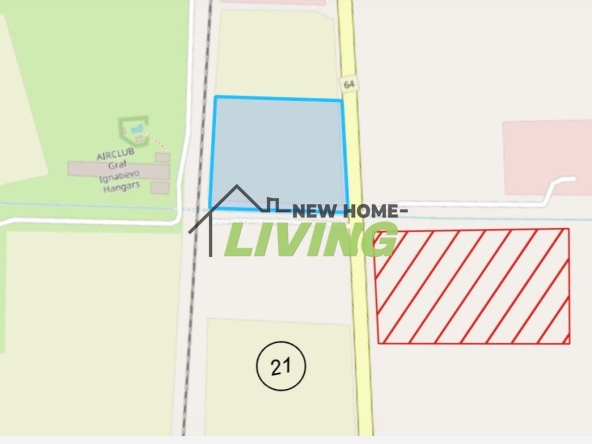 Парцел в с. Граф Игнатиево, Област Пловдив - 16267 кв.м за 15 €/кв.м - Снимка #1