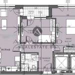Тристаен апартамент в Пловдив, Тракия - 94 кв.м за 1400 €/кв.м - Снимка #1