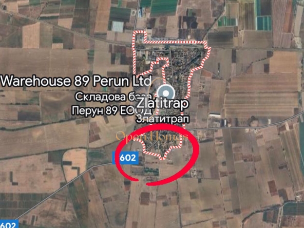 Парцел в с. Златитрап, Област Пловдив - 1000 кв.м за 58 €/кв.м - Снимка #1