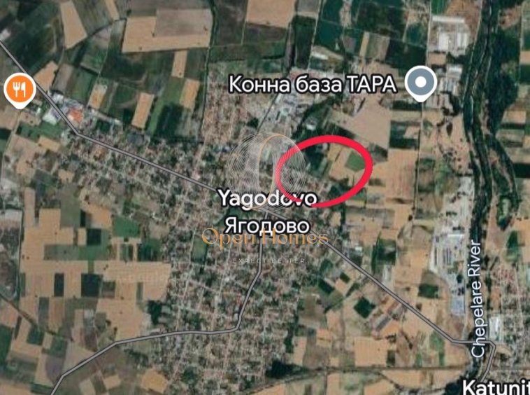 Парцел в с. Ягодово, Област Пловдив - 3640 кв.м за 15 €/кв.м - Снимка #1