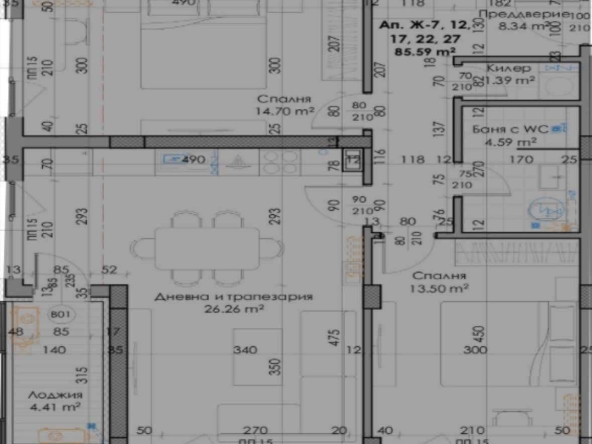 Тристаен апартамент в Пловдив, Южен - 101 кв.м за 926 €/кв.м - Снимка #1