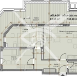 Тристаен апартамент в Пловдив, Христо Смирненски - 131 кв.м за 443 €/кв.м - Снимка #1