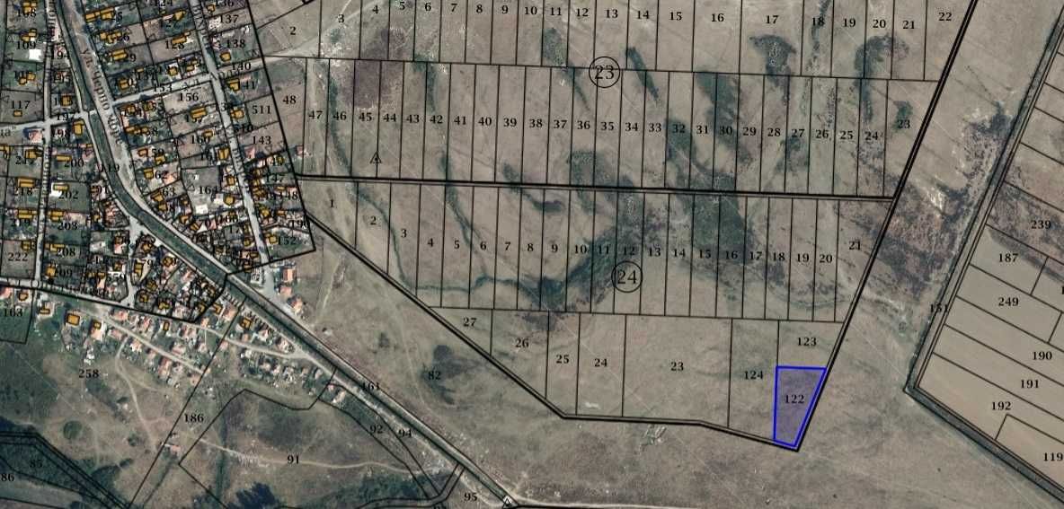 Земеделски имот в с. Оризаре, Област Бургас -  кв.м за 2 €/дка - Снимка #1